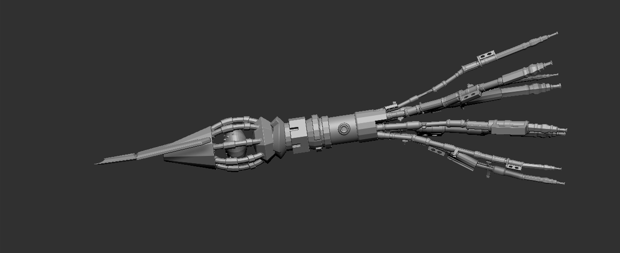 Robot squid assemblage model